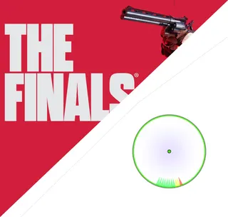 The Finals 重型喷火器准星[带弹药指示] white custom crosshair