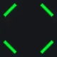 The Finals 'SH1900' green custom crosshair