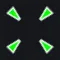 The green clover green custom crosshair