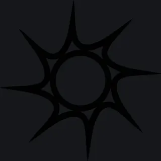 The spawn black custom crosshair