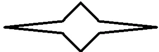 THE STAR white custom crosshair