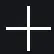 thin cross white custom crosshair