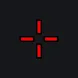 thr best red custom crosshair