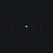 Tri DOt High Vis RedGreen custom crosshair