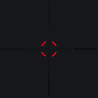Trijicon Credo 1-10x Segmented Circle Enhanced MRAD red custom crosshair
