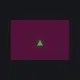 Trijicon RMR (Fiber Optic Green Triangle) green custom crosshair