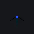 triple heashot blue custom crosshair