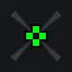 Ultimate green custom crosshair