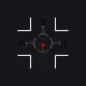 Ultra FPS white custom crosshair