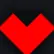Undertale (animated) red custom crosshair