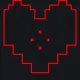 Undertale SOUL red custom crosshair