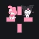 (UPDATED) SANRIO - My Melody & Kuromi pink custom crosshair