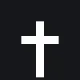 upright cross white custom crosshair