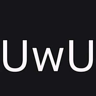 UwU white custom crosshair