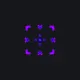 VAILOLET 2 purple custom crosshair