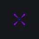 very epic purple custom crosshair