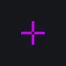 Very small Pink (8x8) purple custom crosshair