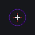 VICSTICH2 circulo mira purple custom crosshair