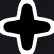 viscose round cross white custom crosshair