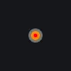 Visible orange custom crosshair