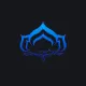 Warframe lotus logo blue custom crosshair