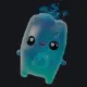 Water Sprite cyan custom crosshair