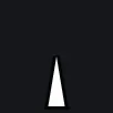 Wedge / Arrow white custom crosshair