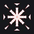 weird white custom crosshair