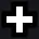 white cross black outline white custom crosshair