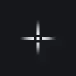 white crosshair
