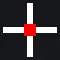 White Crosshair + Red Dot