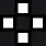 White Crosshair with black outlines