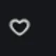 White Heart white custom crosshair