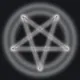 White pentagram white custom crosshair