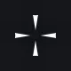 white-red white custom crosshair