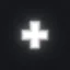 whtglow white custom crosshair