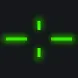 Wideboy (Glow) green custom crosshair