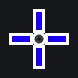 will's blue and white custom crosshair