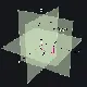 x = 2, y = 3, and z = 4, or (2, 3, 4). white custom crosshair