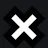 X-Cross (White/Black) white custom crosshair