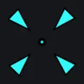 X crosshair