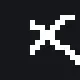 X Crosshair drawn