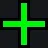 X Kreuz green custom crosshair
