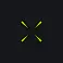 X nondot green custom crosshair
