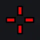 x.x red custom crosshair