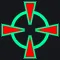 X3AM S_Ninja28 green custom crosshair