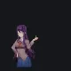 Yuri pointing custom crosshair