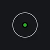 zeeqbullseye white custom crosshair