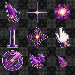 Ai Hoshino icons mouse cursor