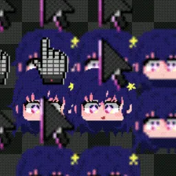 Ai Hoshino (Not Finished) animated mouse cursor